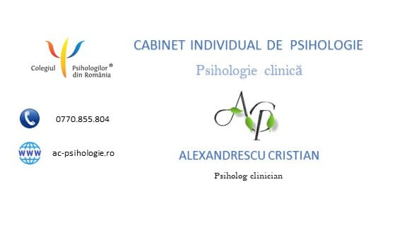 Alexandrescu Cristian, Cabinet individual de psihologie